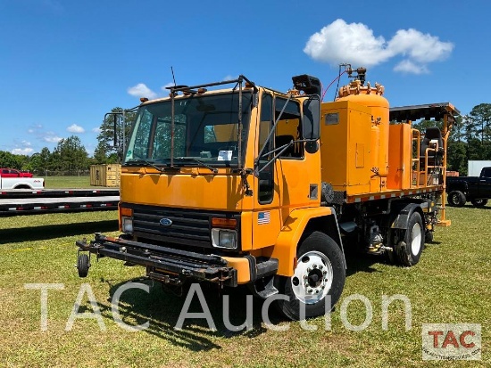 1995 Ford CF8000 Road Stripe Truck