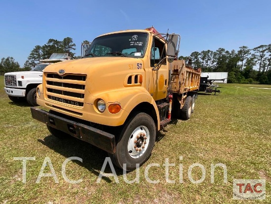 2003 Sterling Dump Truck With Knuckle Boom