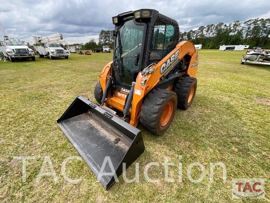 Case SV300 Enclosed Cab Skid Steer Loader