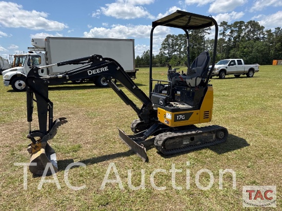 2022 Deere 17G Mini Excavator