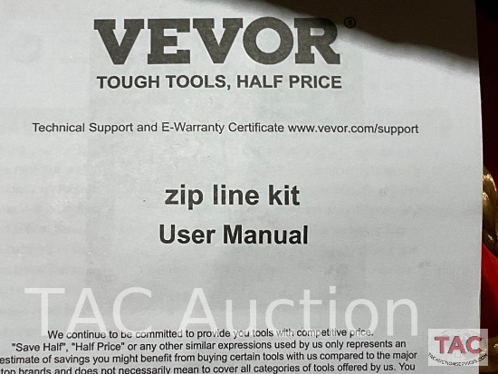 New Home Zip Line Kit