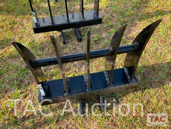 New 16in Mini Excavator Rake Attachment