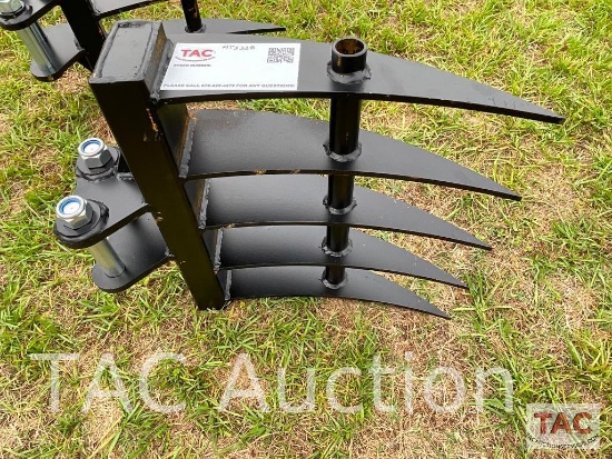 New Mini Excavator Rake Attachment