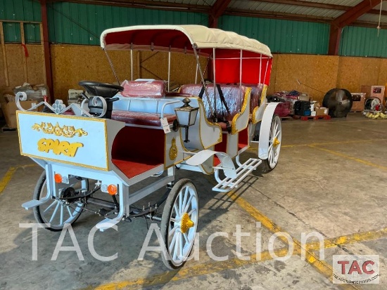 New Horseless Electric 6 Passenger Carriage