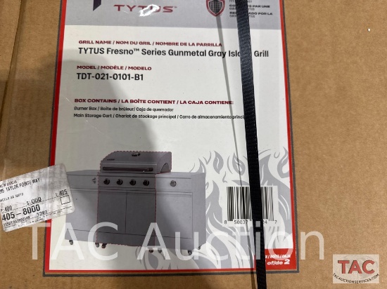TYUS Fresno Series Gunmetal Gray Island Grill