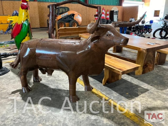 Metal Bull Grill