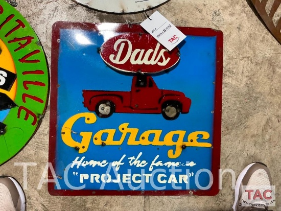 Dads Garage Sign