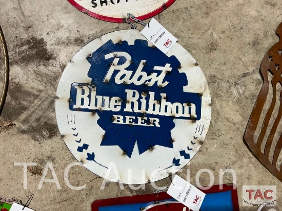 Pabst Blue Ribbon Sign