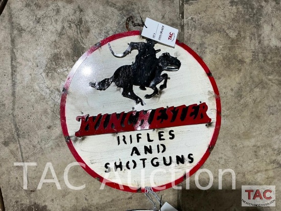 Winchester Rifles and Shotguns Sign