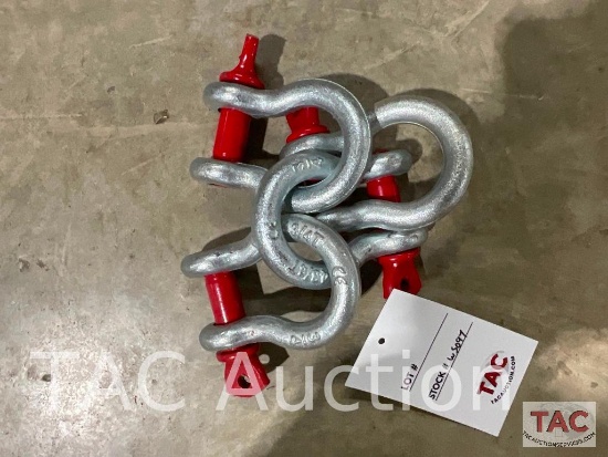 Set Of 3/4in Shackles (4)