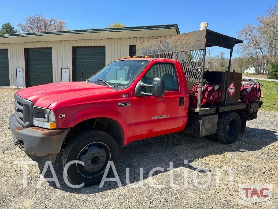 2003 Ford F-450 Flatbed Mechanic Truck