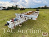 1987 Superline 20 Ton 30 Foot Equipment Trailer