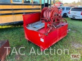 275 Gallon Stand Alone Water Tank With Gas Engine And Pump And Hose