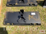 Quick Attach Receiver Plate With Pin Hitch