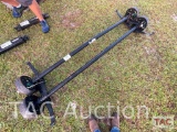 Set Of Trailer Axles