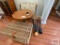 Wooden Bench And Table With Stools