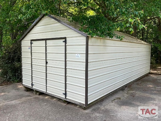 2017 Dirksen Metal Shed - 24ft Long x 11ft Wide x 9ft 11in Tall