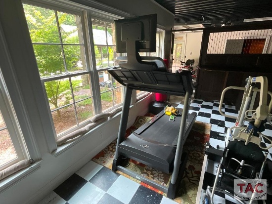 Exercise Equipment And Rug