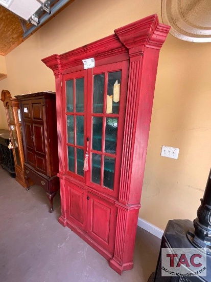 Corner Display Cabinet
