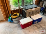 Dog Kennels / Coolers / Pots