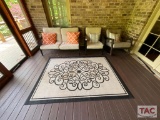 Outdoor Chairs With Rug