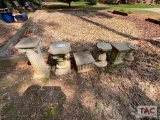 Cement Yard Decorations