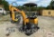 New AGT QK18RXS-C Enclosed Cab Mini Excavator