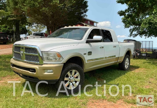 2012 Dodge Ram 2500 Crew Cab Longhorn 4X4 Pickup Truck