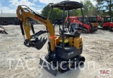 New AGT QK18RXS-C Enclosed Cab Mini Excavator
