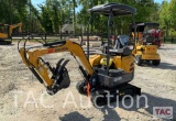 New AGT QK18RXS-C Enclosed Cab Mini Excavator