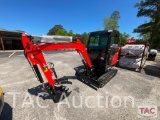 New AGT QNT50R Enclosed Cab Mini Excavator
