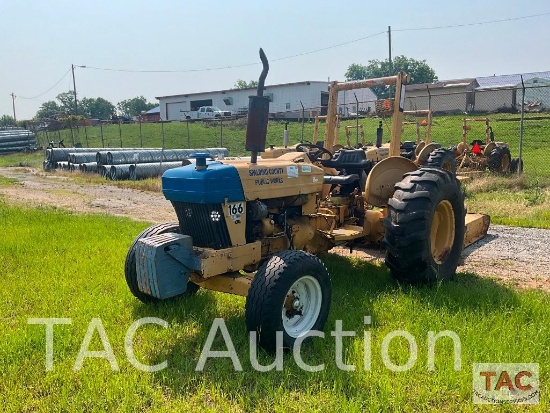 2013 Ford 340B Industrial Tractor W/Rotary Cutter