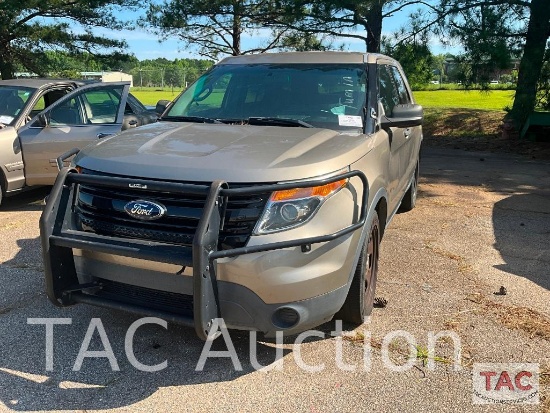 2014 Ford Explorer With Police Package