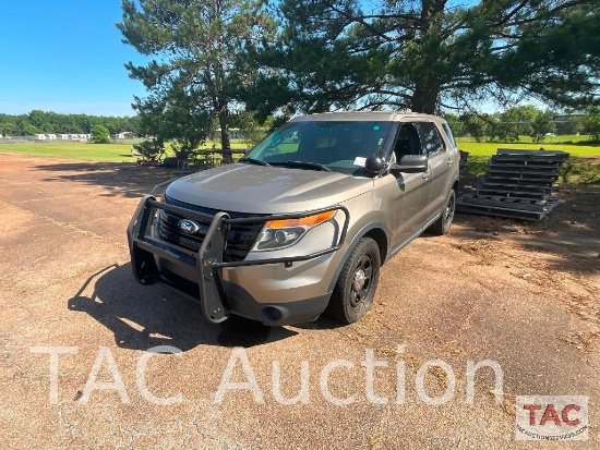 2015 Ford Explorer with Police Package
