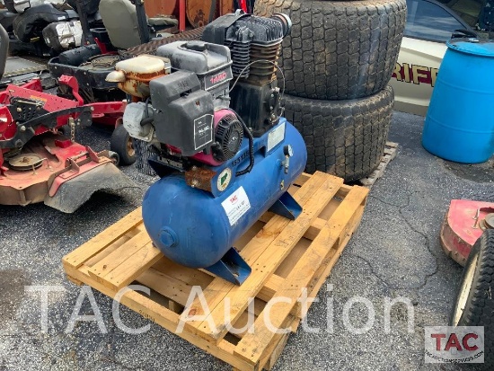 Schrader 30 Gallon Gas Powered Air Compressor