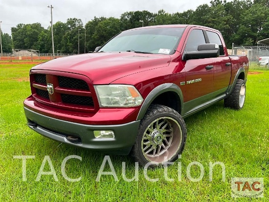 2011 Dodge Ram 4 Door 4X4 Pickup Truck
