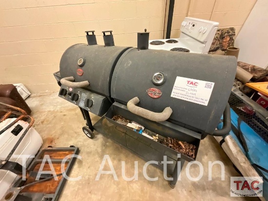 Char-Grillers Gas and Charcoal Grill/Smoker