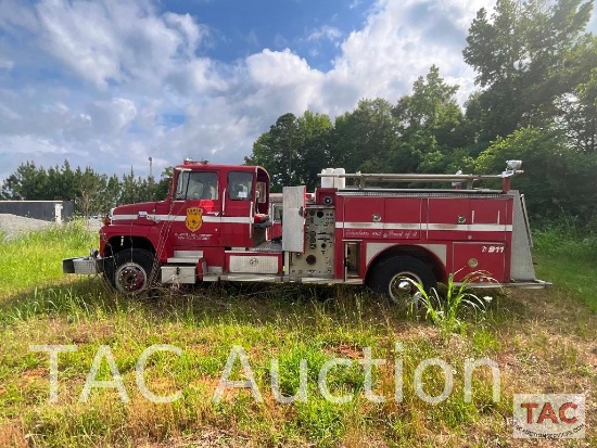1982 Ford LN8000 Fire Truck (INOP)