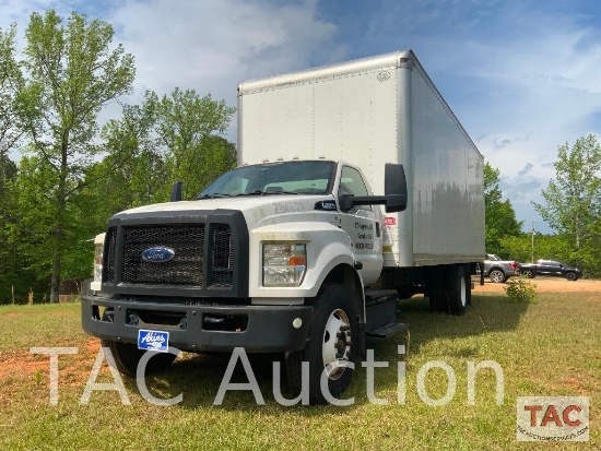 2022 Ford F-650 26ft Box Truck With Liftgate