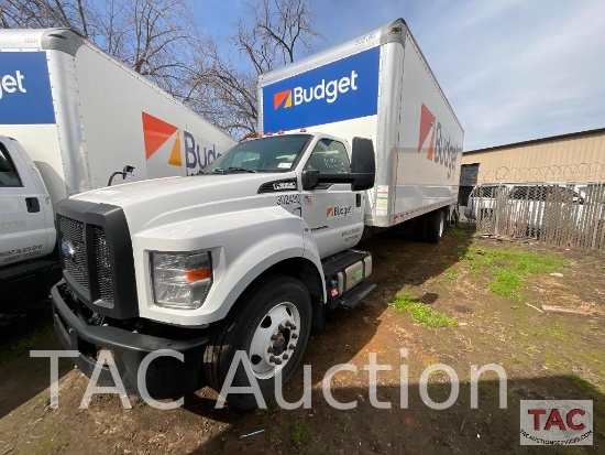 2023 Ford F-650 26ft Box Truck With Liftgate