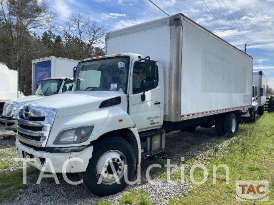2017 Hino 268 26ft Box Truck
