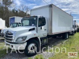 2017 Hino 268 26ft Box Truck