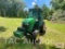 John Deere 4720 Enclosed Cab Tractor With Finishing Mower