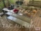 Stainless Tables (x3) W/ Stools (x2)