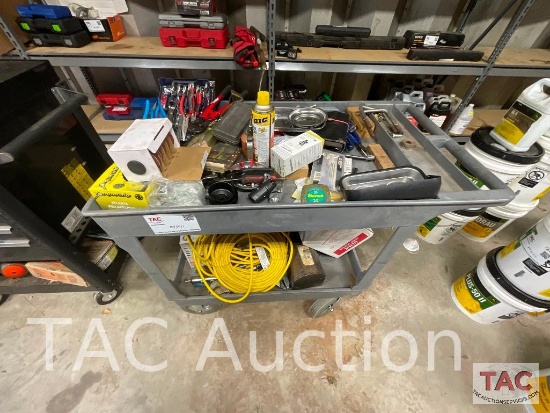 Roll Cart With Misc. Tools