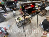 Caldwell Lead Sled Shooting Bench With Spotting Scope And Tripods