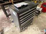 Shop Roll Cart With Electrical Tools And Connectors