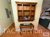 Wall Display Shelf And Hallway Table