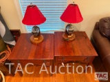 End Tables With Lamps