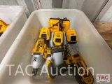 DeWalt1/2in And 3/8in Cordless Impact Guns With Batteries